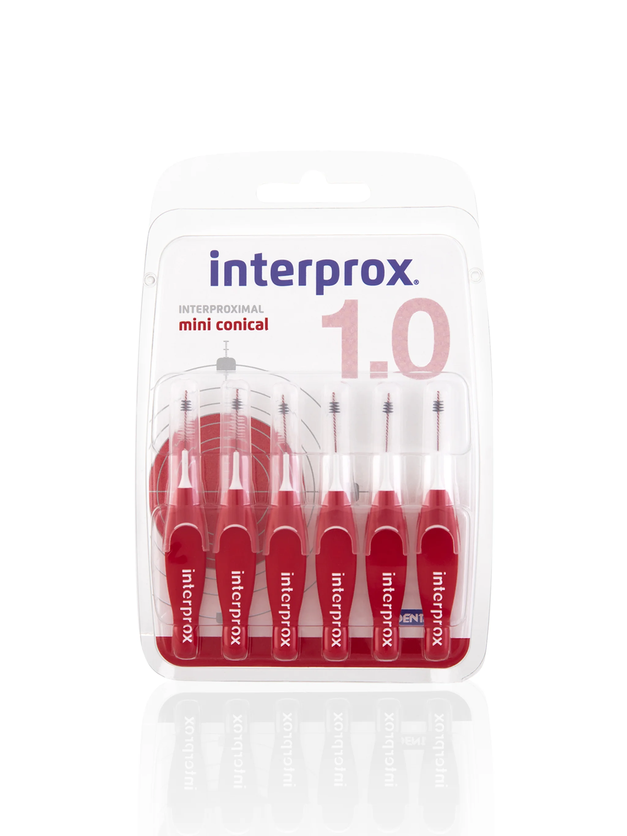 Interprox Rouge Dentaid Interprox 4G Interdental Brushes for Optimal Oral Hygiene - 1.0 ...