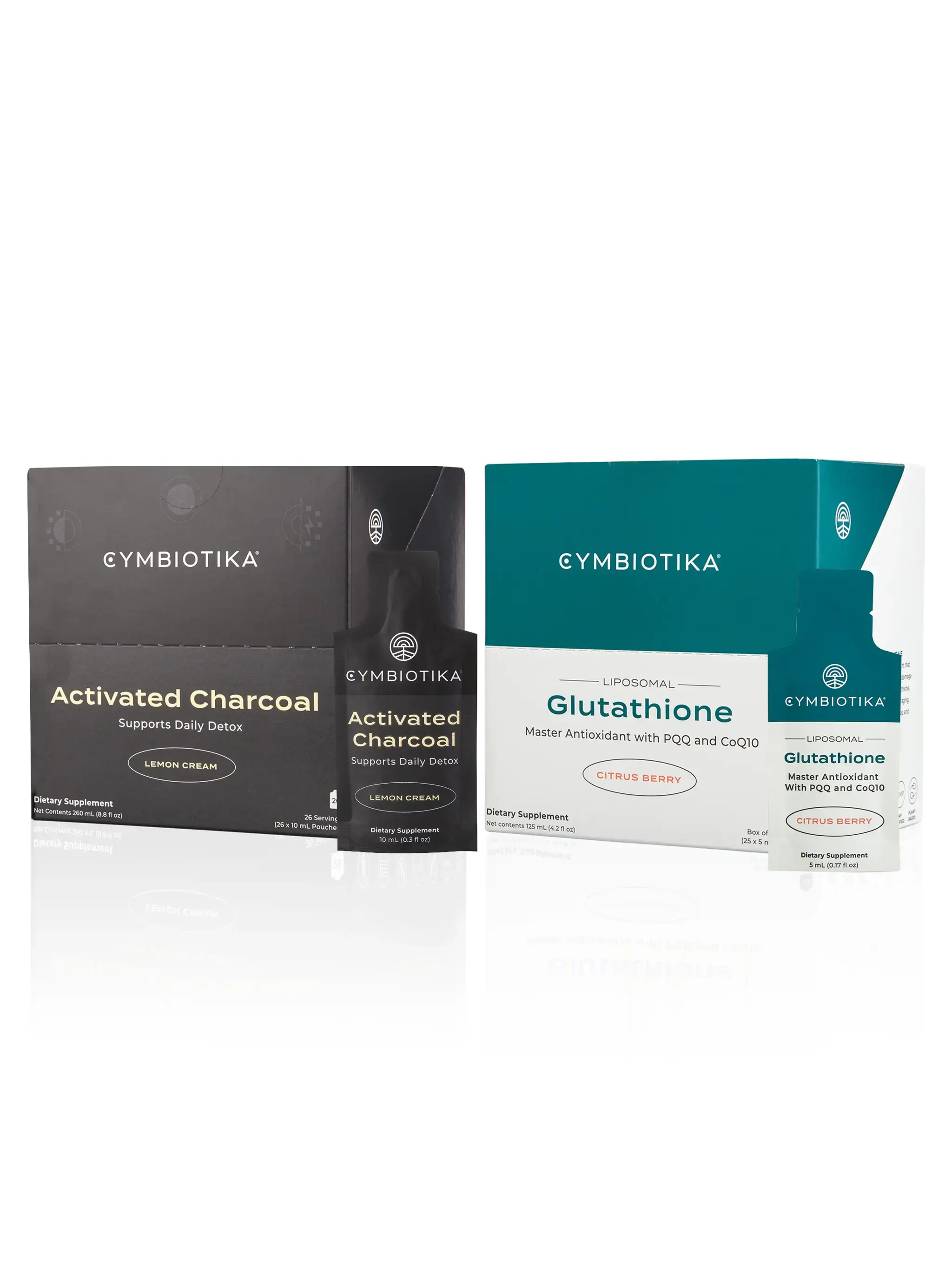Detox Duo Bundle: Activated Charcoal + Liposomal Glutathione - Bundle