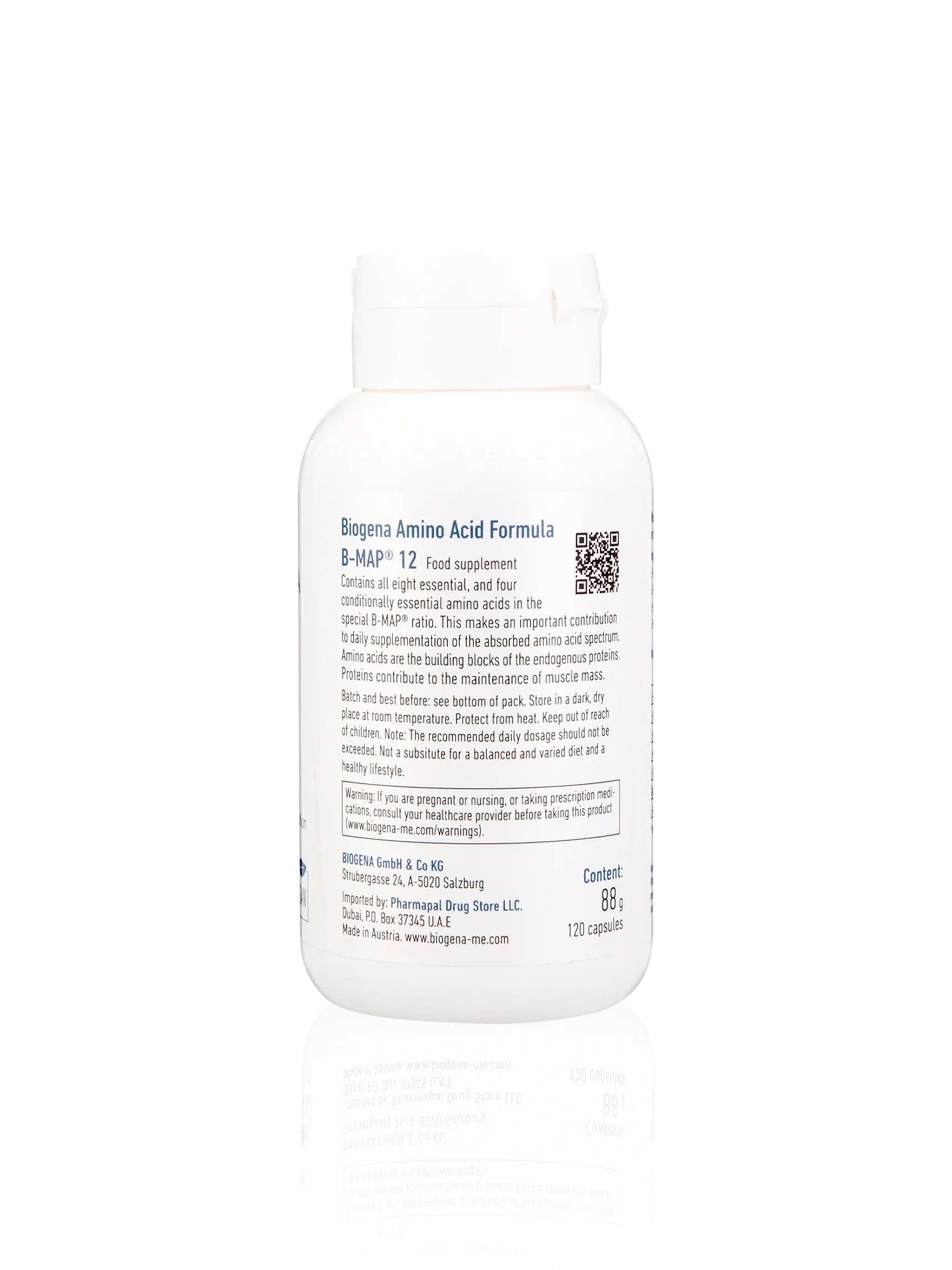 Biogena Amino Acid Formula BMap 1212 Comprehensive Amino Acids in